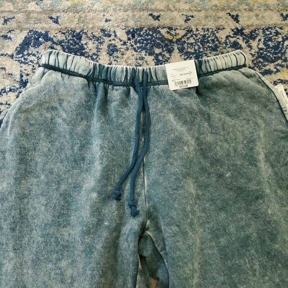 Flirtitude Boyfriend Fit Jogger Zenith Teal M Oversized NWT - Picture 6 of 12
